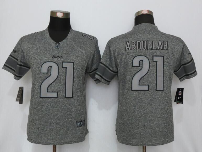 women Gray Limited Jersey-022